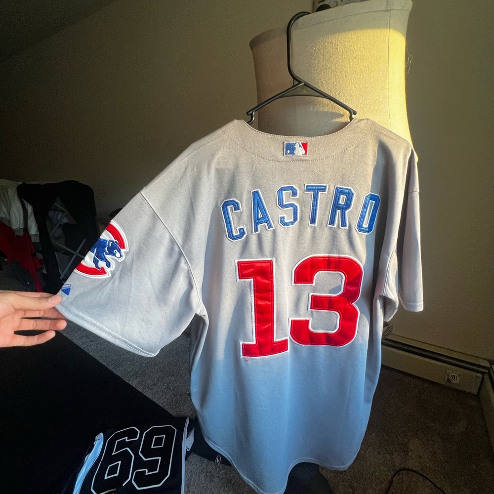 Starlin, Castro Chicago cubs jersey number 13 size large